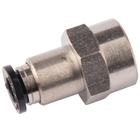 Fipa Straight female connector, Da: 4 mm, R1/4-female 30.051